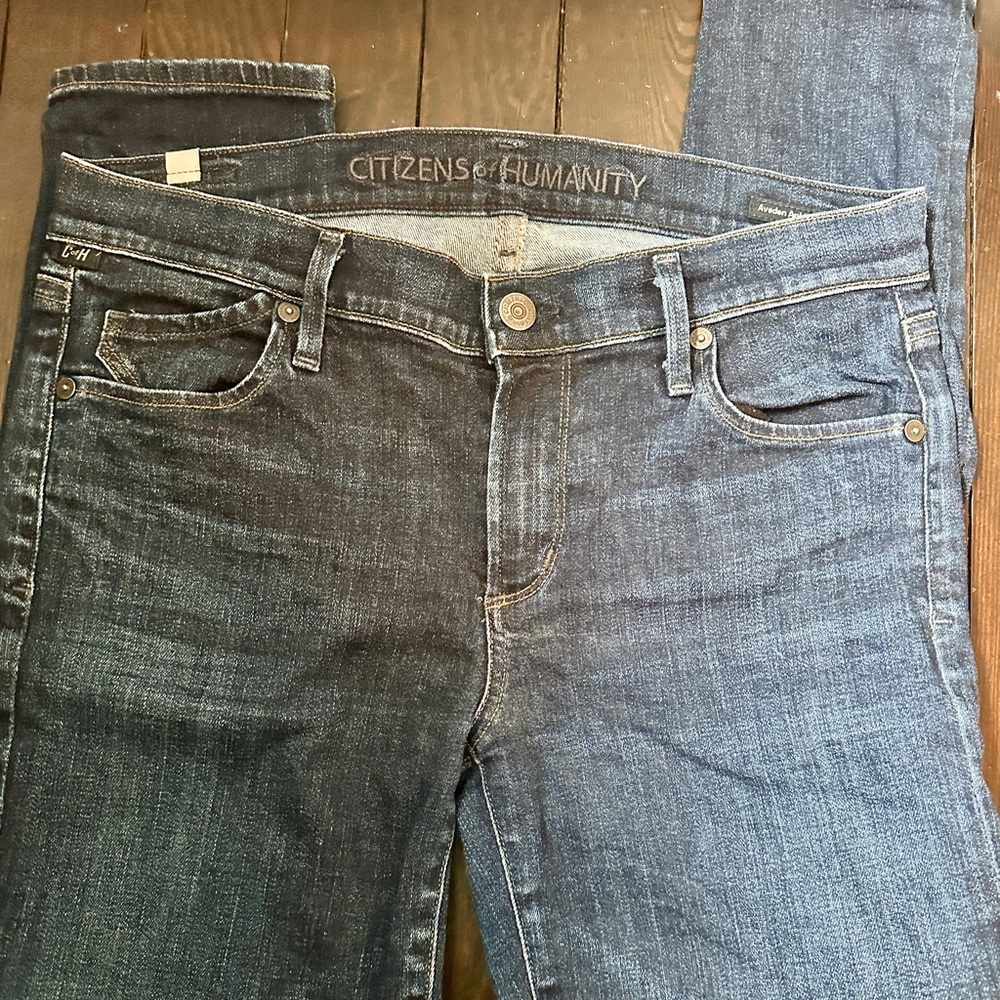 Citizens Of Humanity Dark Blue Skinny Jeans